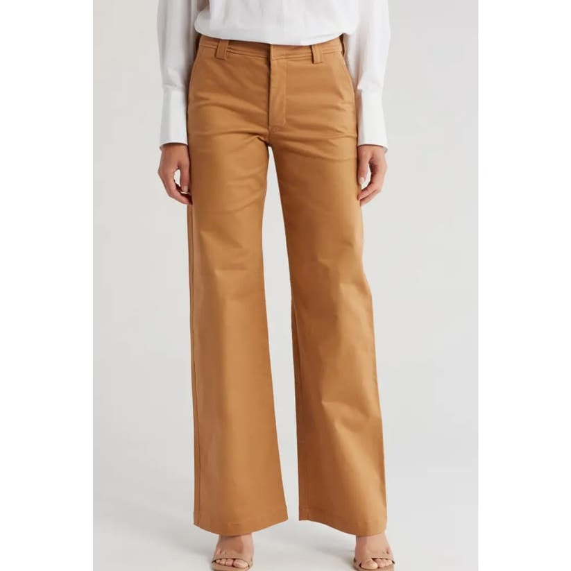 NWT A.L.C. Lawrence Pants Wide Leg Pants in Terracotta Ladies size 0