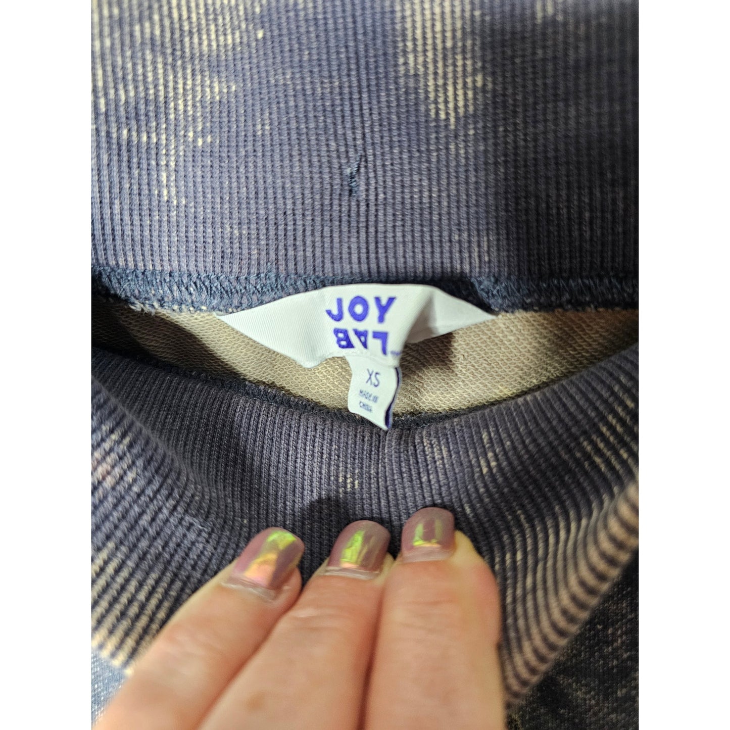 Acid Wash Joy Lab Sweatpants / Jogger Style Ladies size XS