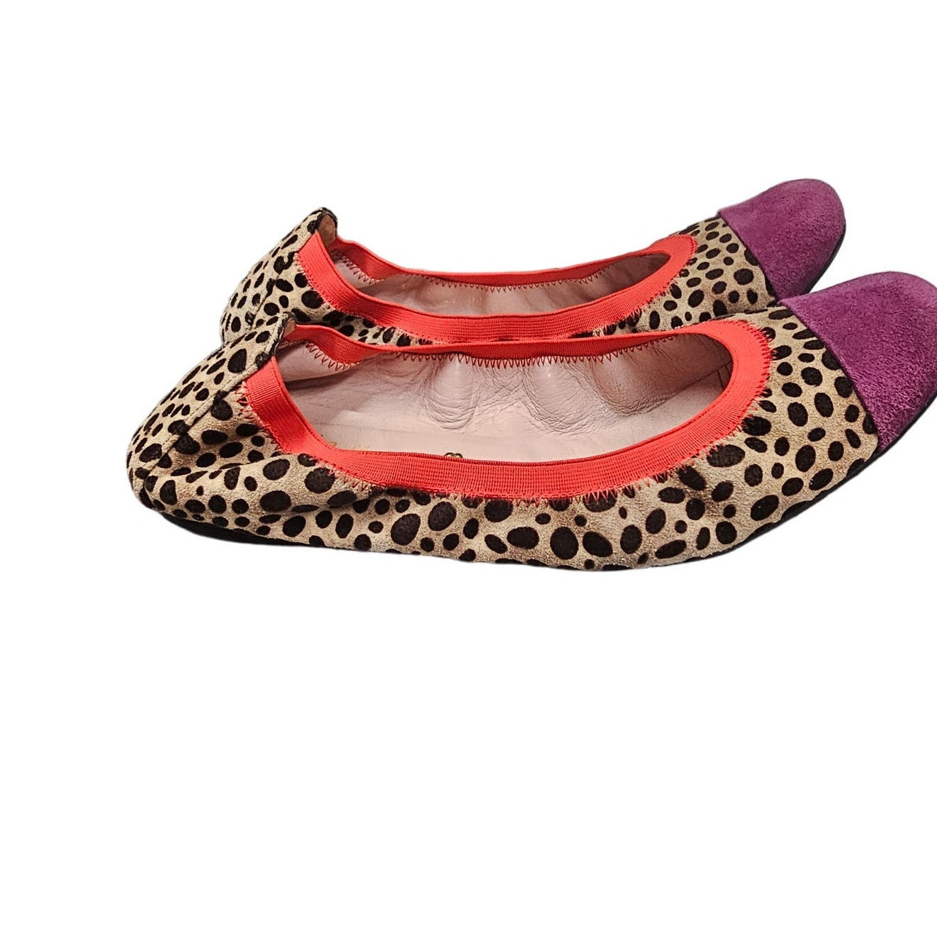 Pretty Ballerinas 100% Suede Shoes From Spain size 38/ 7