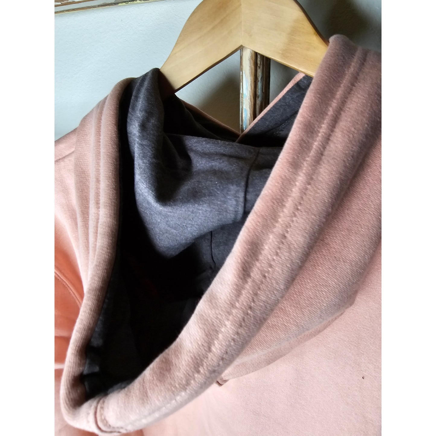 NWT Pink Hoodie "Choose Kindness" with Characters Men's size large