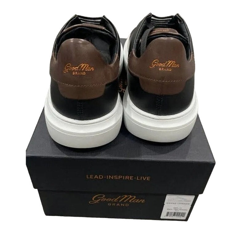 Good Man Brand Legend London Black & Dark Vachetta Sneaker Size 11