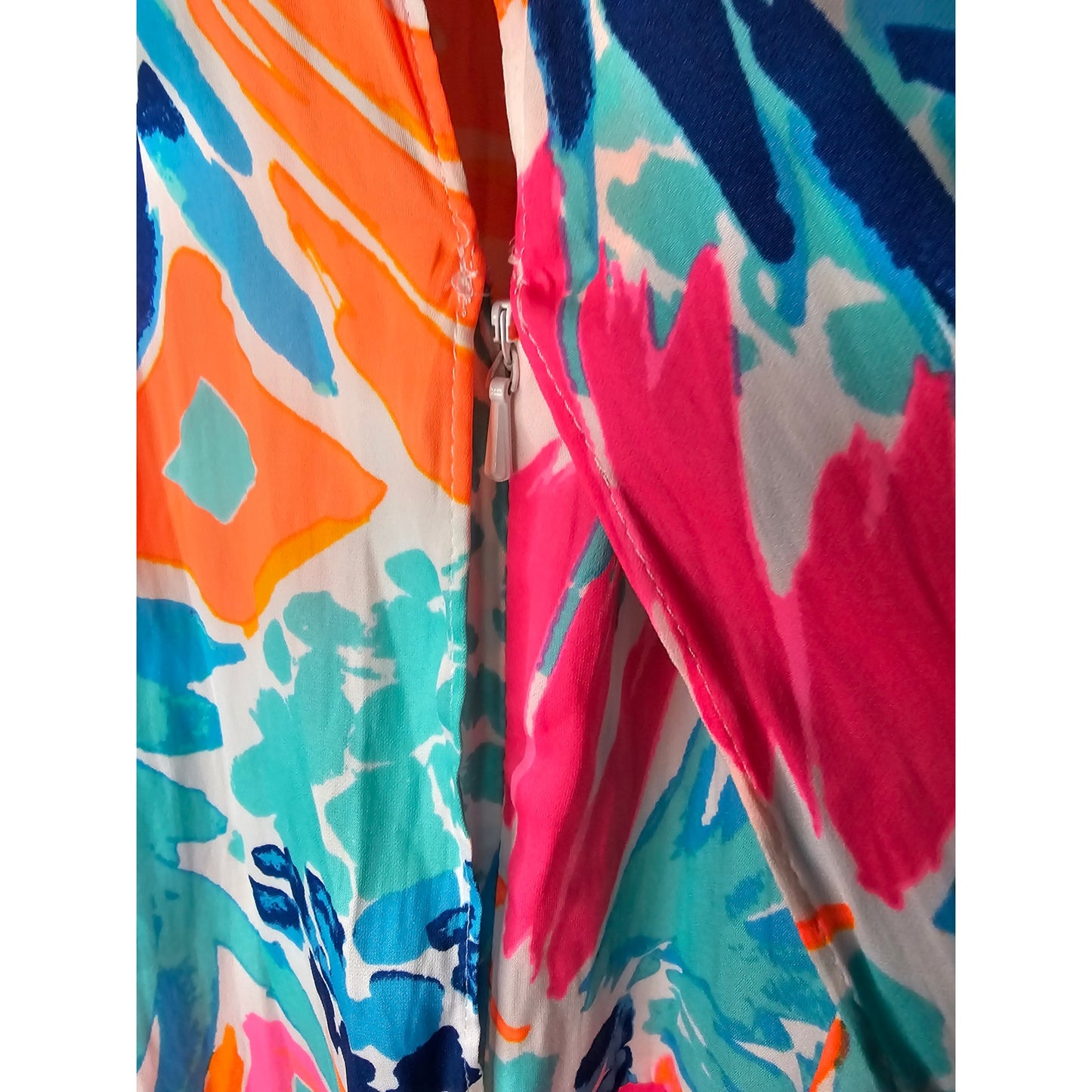 Lilly Pulitzer Edona Romper In Multi Boombay Smashed Ladies size 00