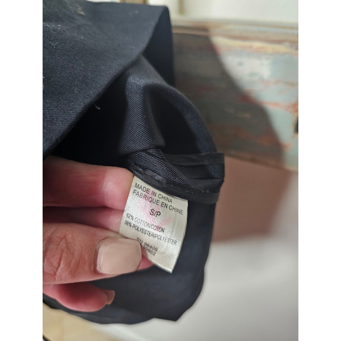 Theory Black Collared Trech Tailored Coat Dress Ladies size Small