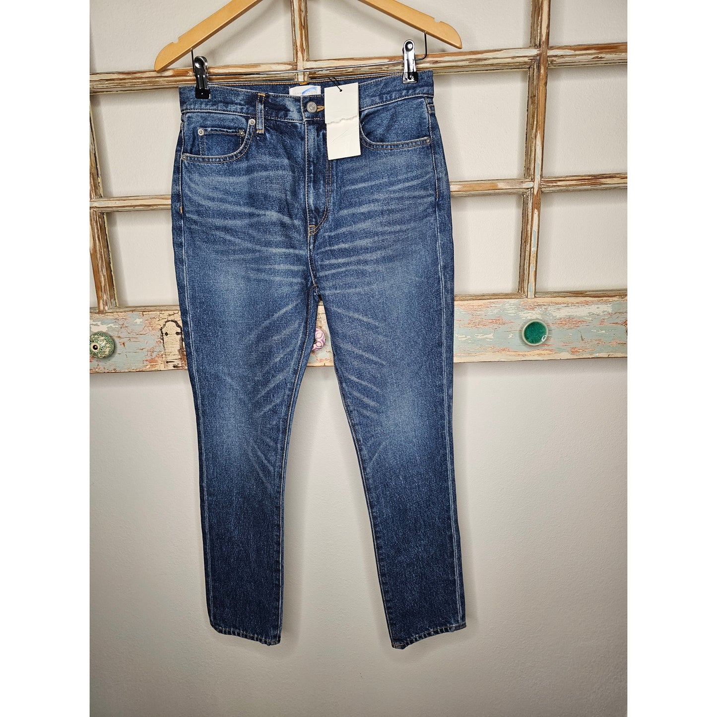 NWT John Elliot Slim Jeans Medium Wash Ladies Size 28