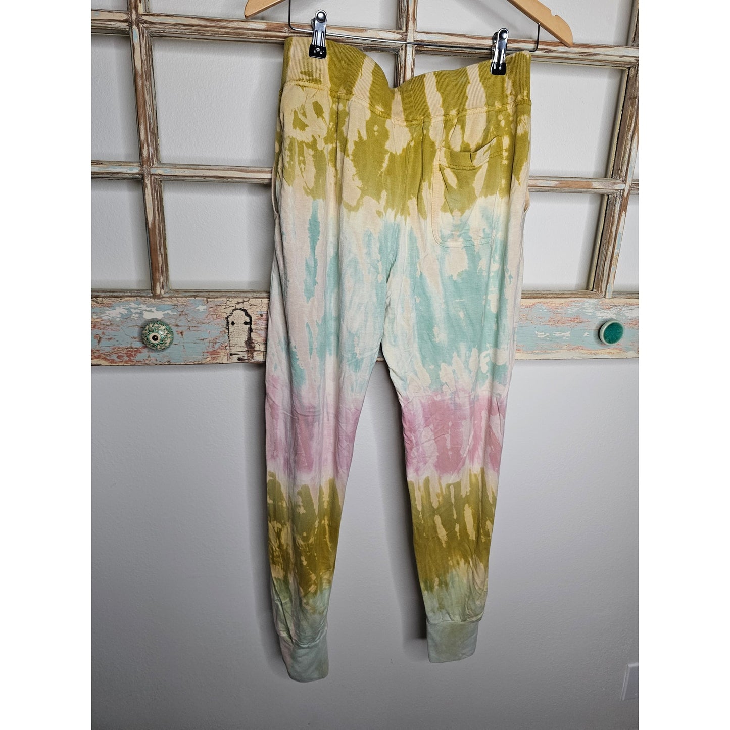 Tie Dye Young Fabulous and Broke Sweatpants Ladies size Large