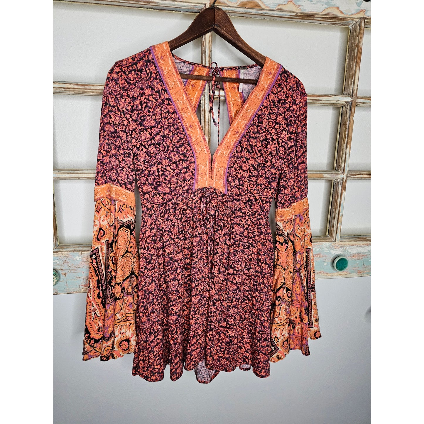 Free People Once Upon Boho Sexy Mini Dress/ Romper Ladies size XS