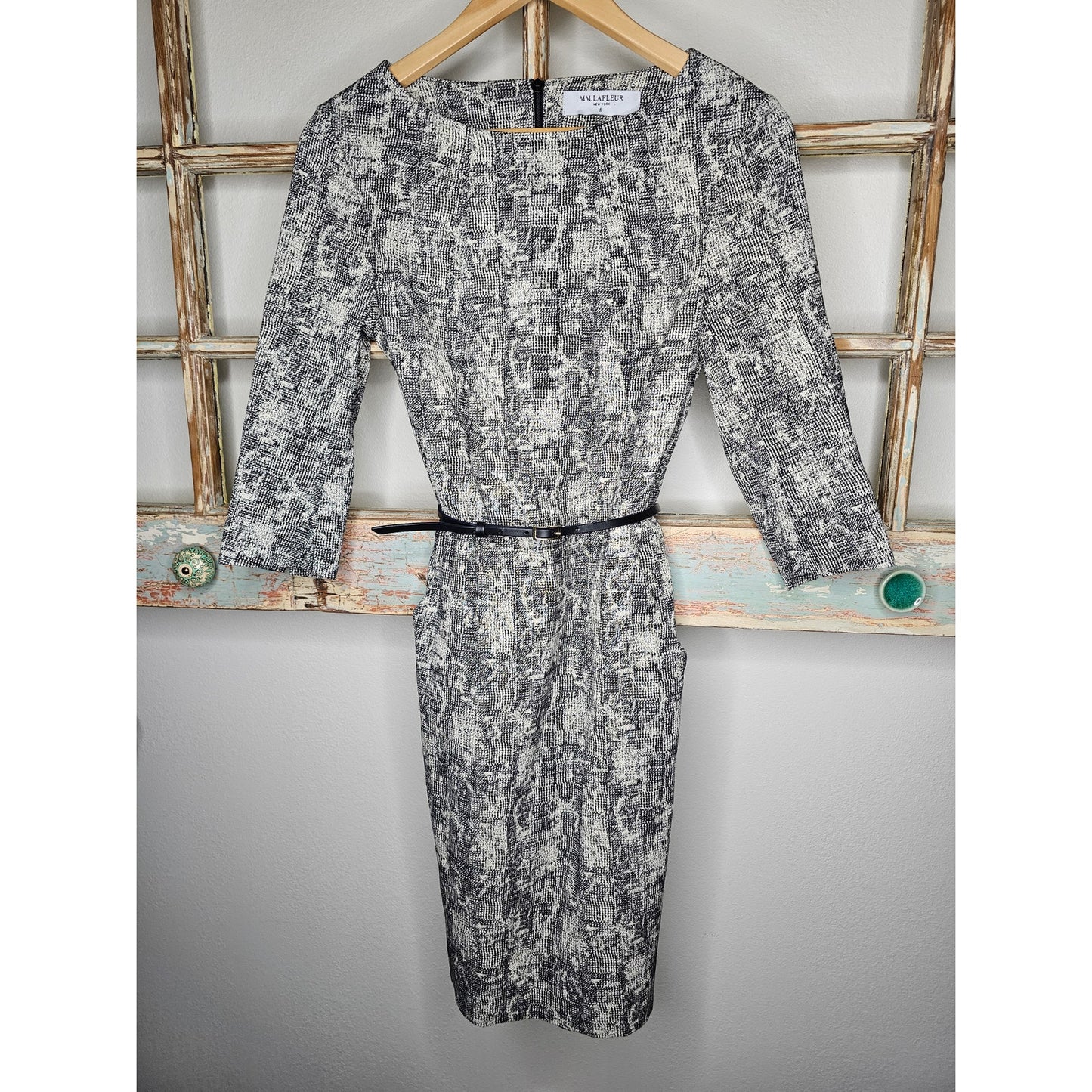 MM. Lafleur The Etsuko Dress in Crackle Ladies Size 6