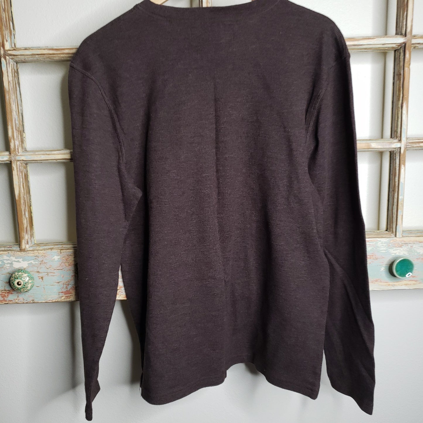 Lucky Brand Thermal shirt Men's brown long sleeve size XL