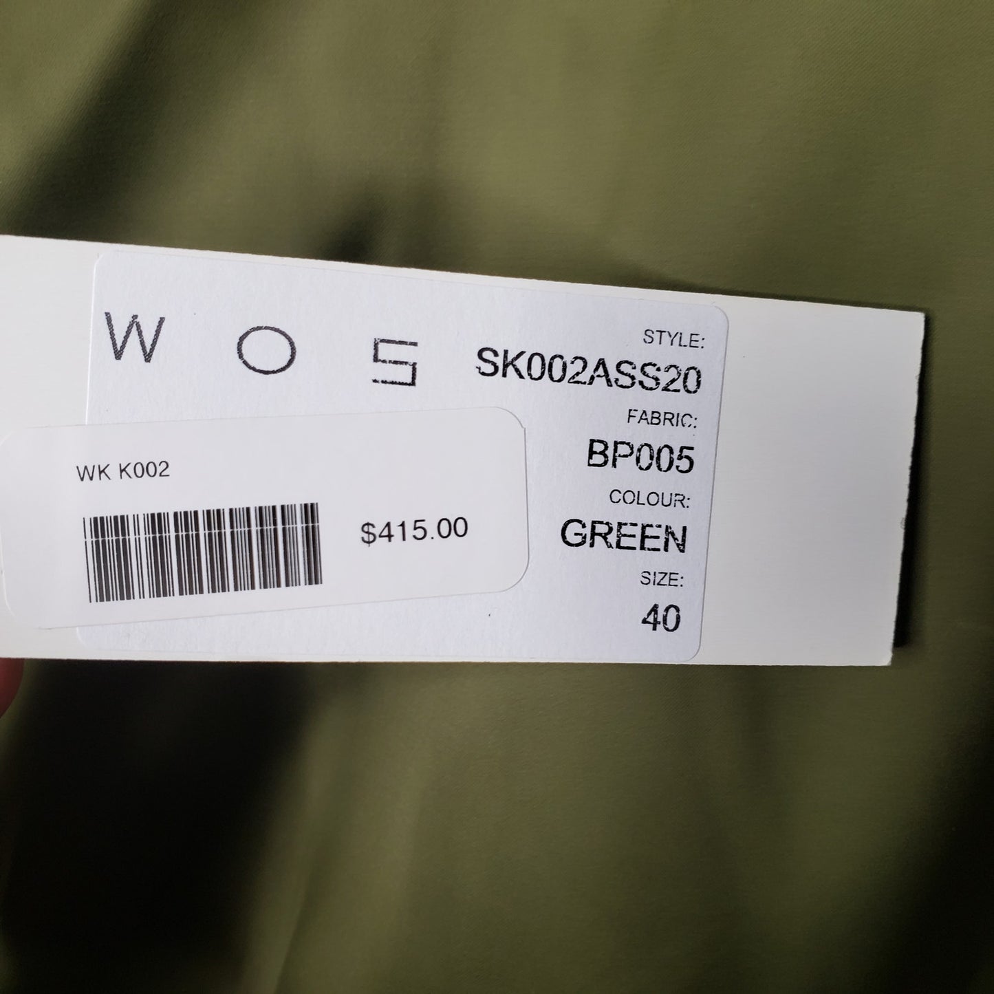 Walk Of Shame NWT Utility skirt with pockets size 6