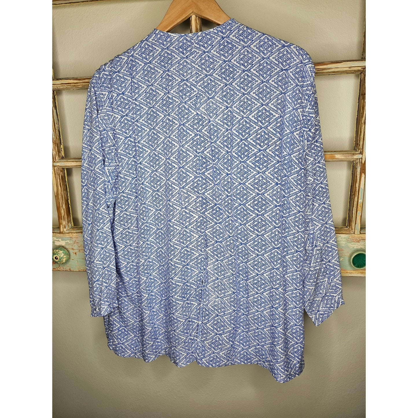 Vintage Globetrotter Rayon blazer with built in vest ladies size large