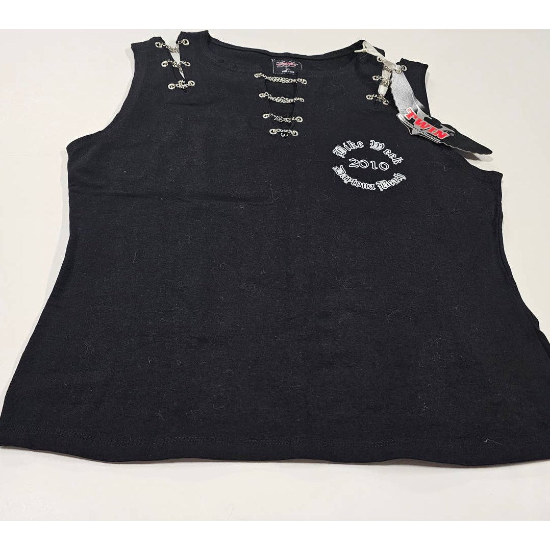 NWT Bike Week Daytona 2010 Death or Glory ladies size XL