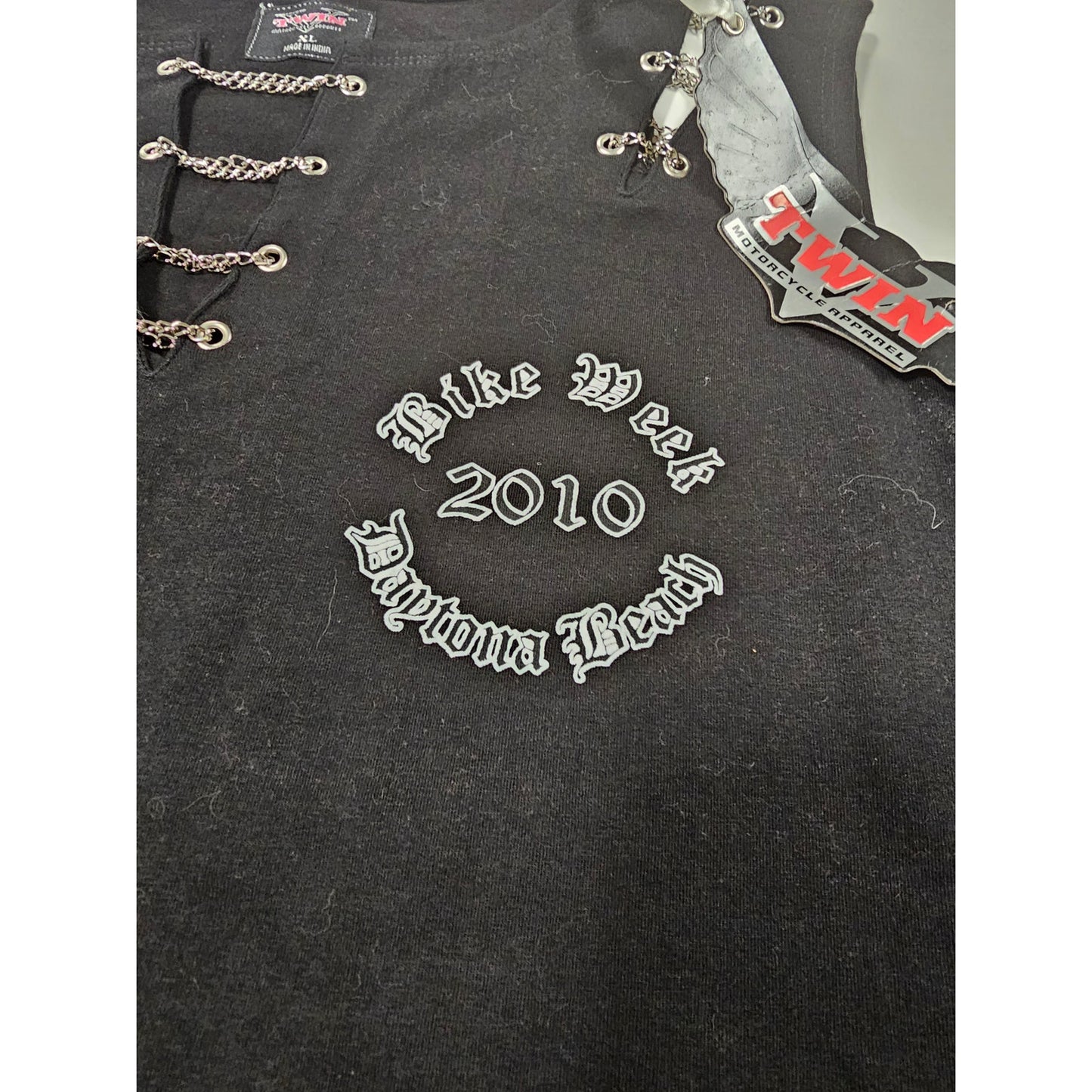 NWT Bike Week Daytona 2010 Death or Glory ladies size XL