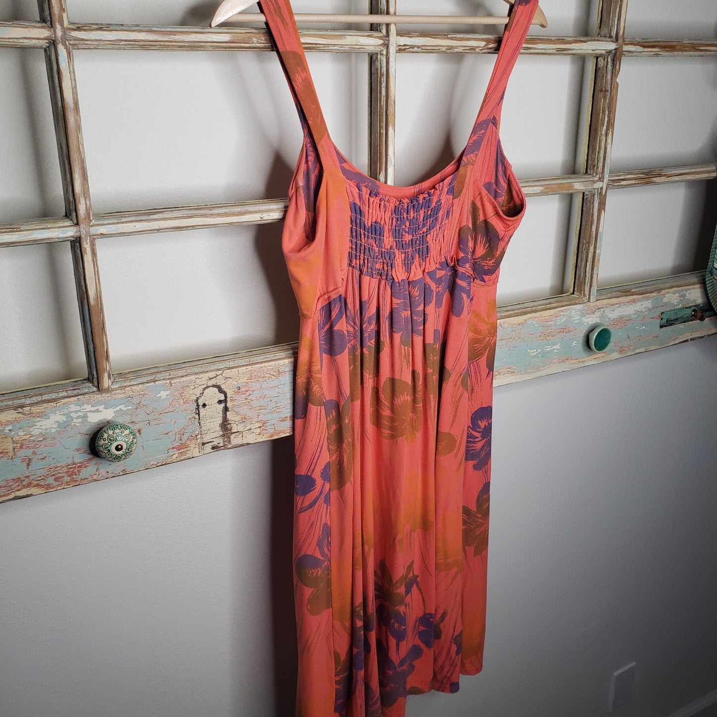 Fresh Produce ladies Hawaiian print mini dress size small