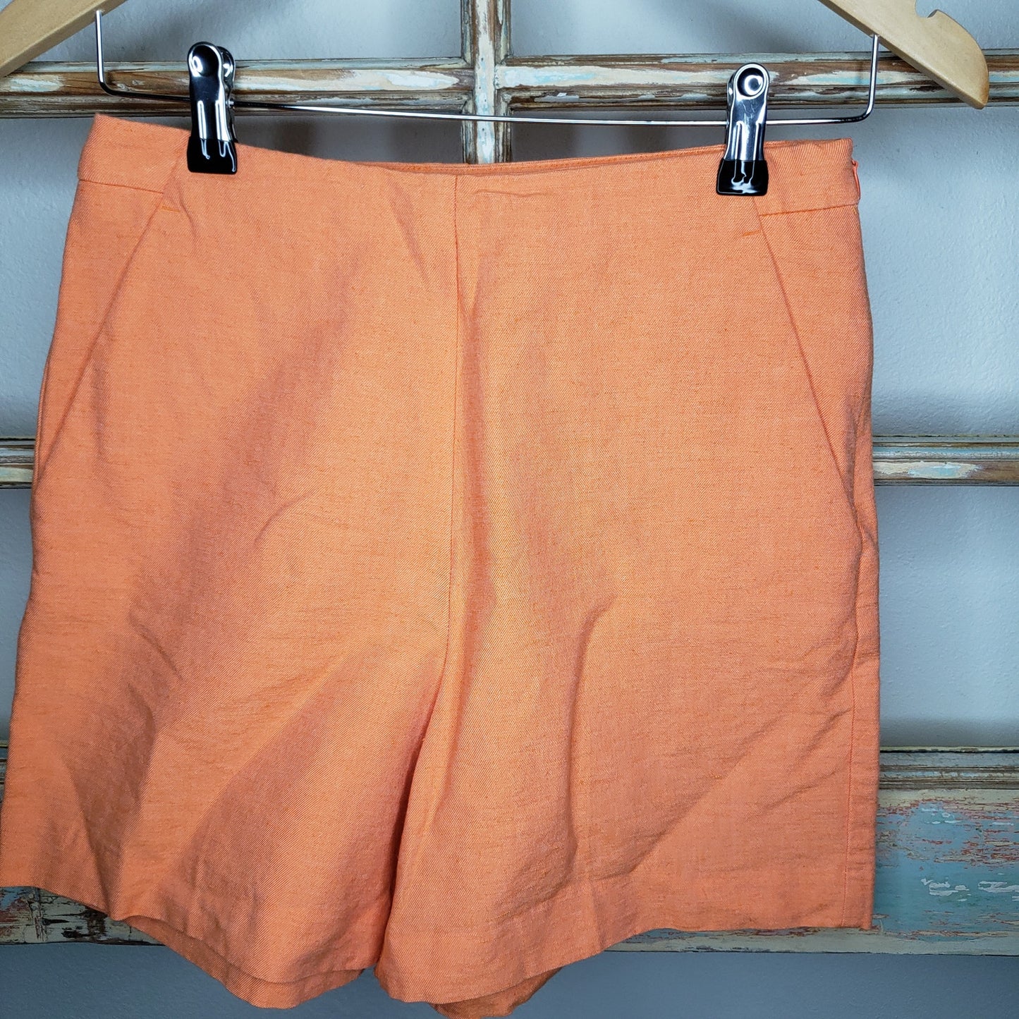 Motivi Italian Made Linen sherbert Shorts ladies size 2