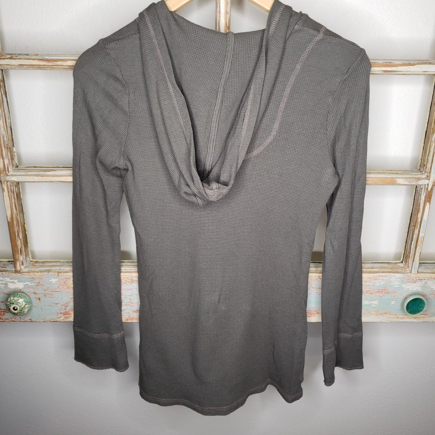 Splendid Henley hooded pullover ladies shirt size XS