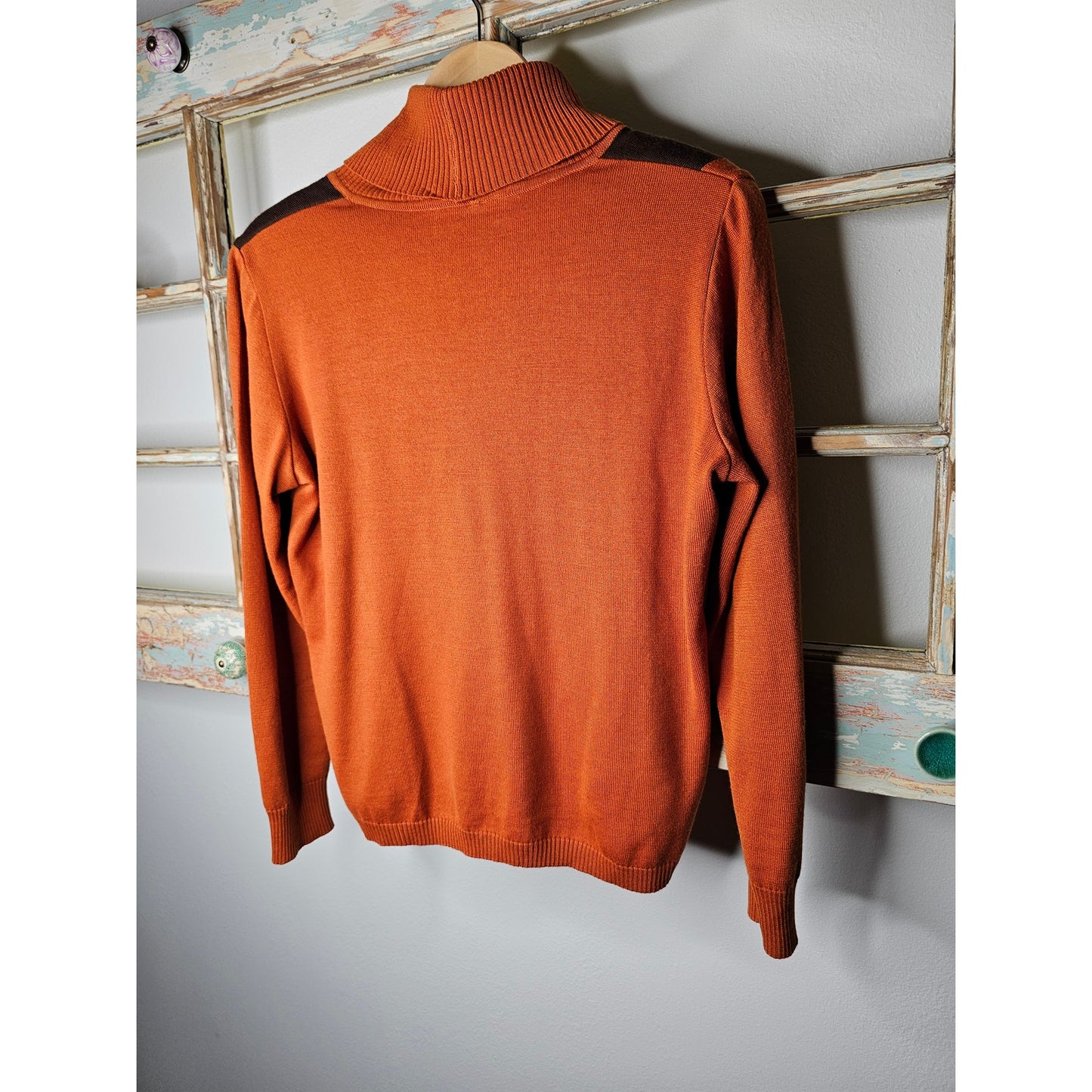 Merino Wool Vintage Escola Cowl Neck Pullover Ladies Size Small