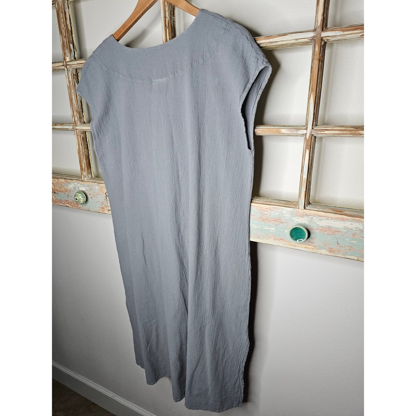 Cotton Ways Grey Sleeveless Dress ladies size 2 / Large/ Xlarge