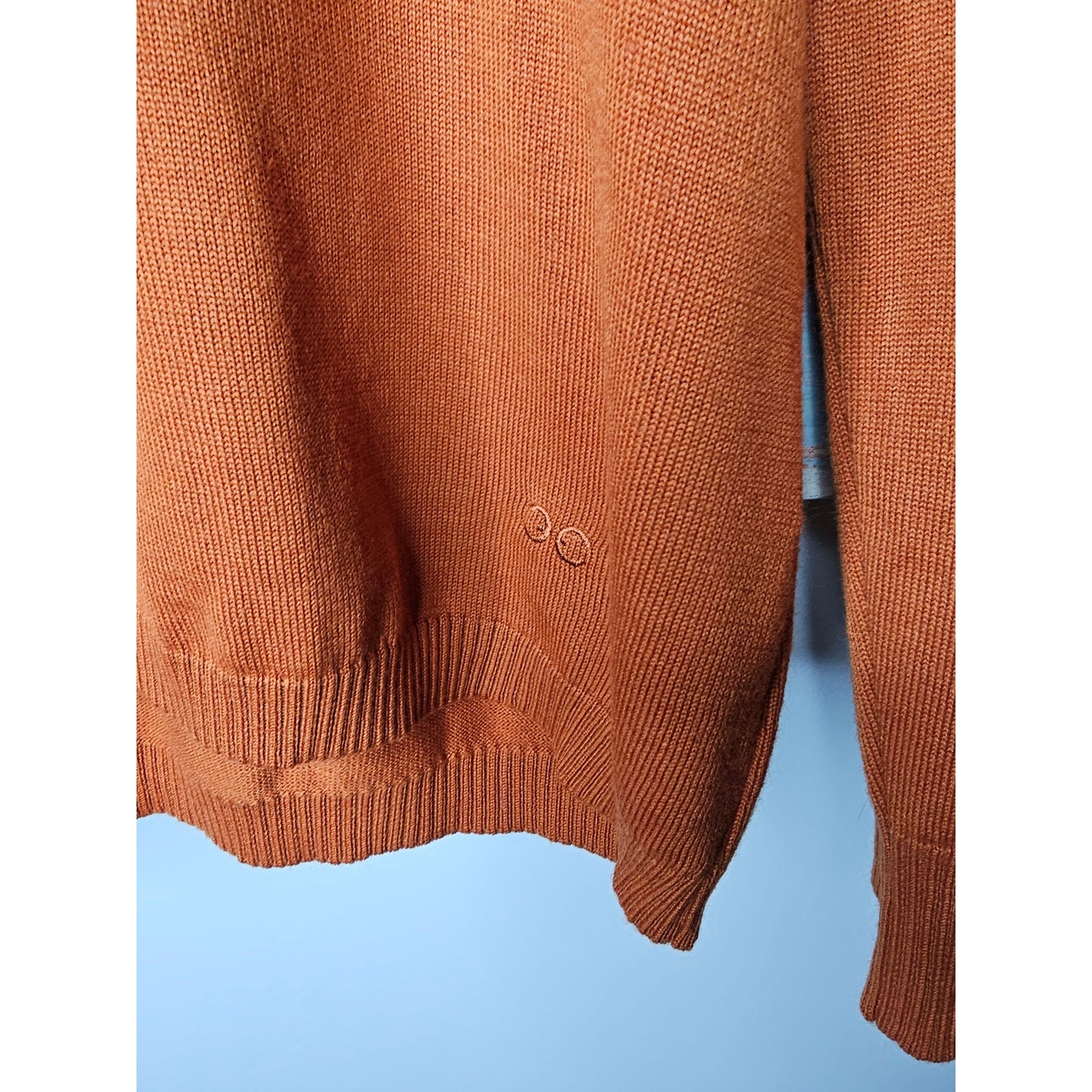 Merino Wool Vintage Escola Cowl Neck Pullover Ladies Size Small