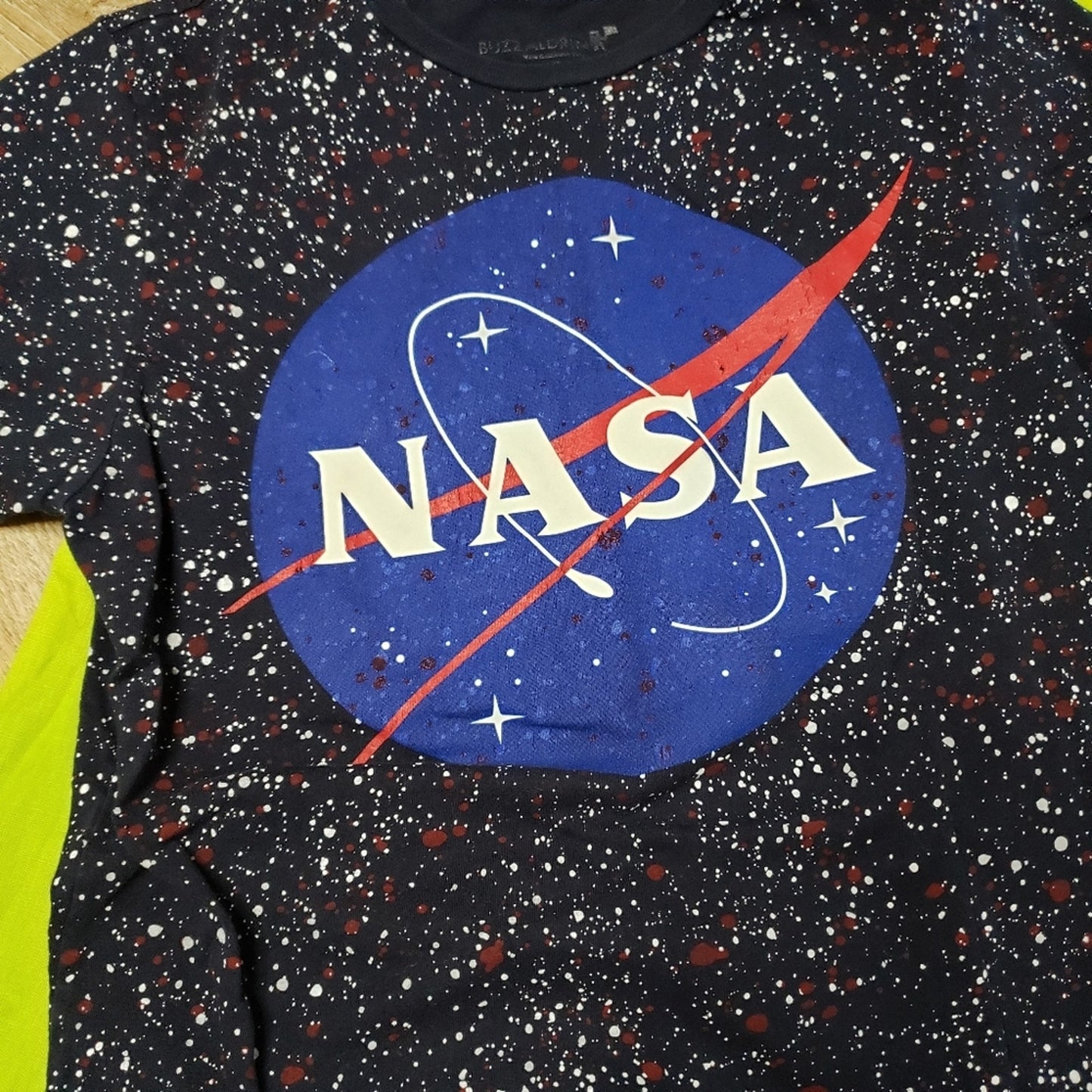 NASA Buzz Aldrin ladies small tee
