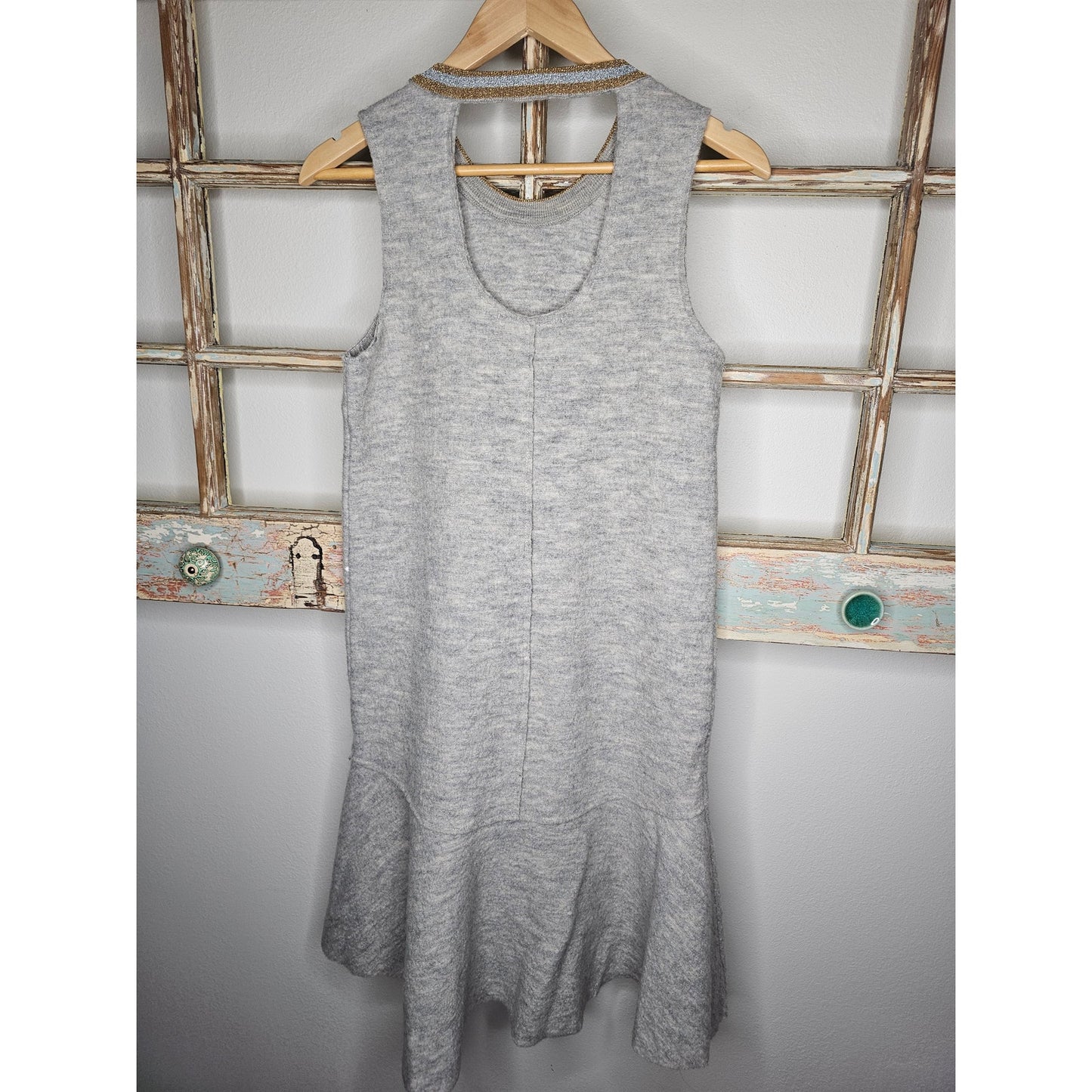 Anthropologie Knitted & Knotted Ladies XS Cozy Wool Dress