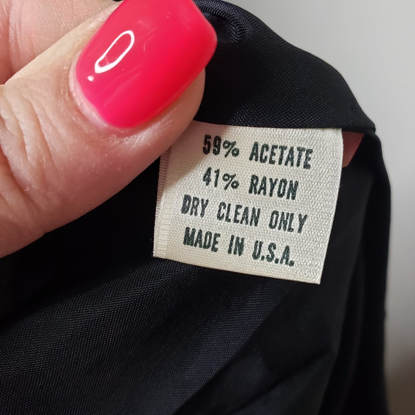 Elizabeth Wayman New York Little Black Dress ladies size 6