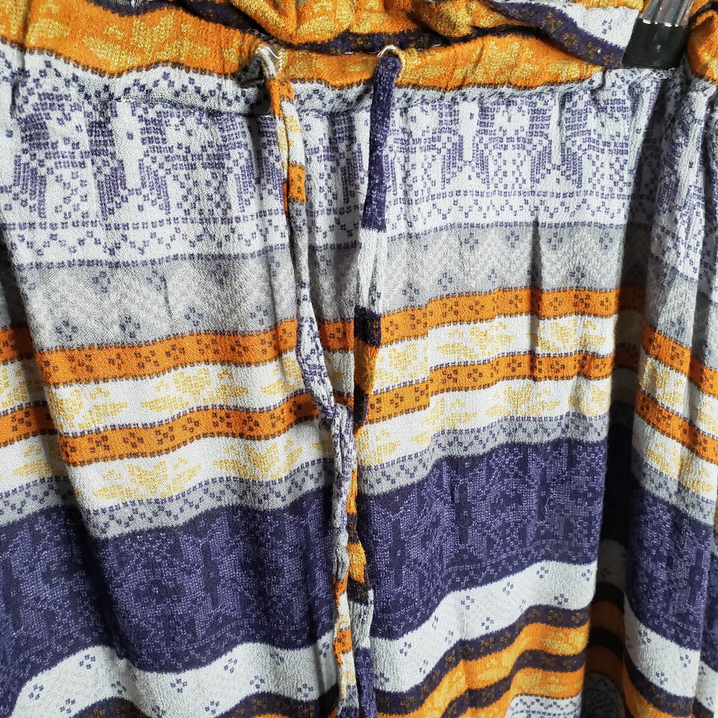 Sam & Lavi Dundee Striped printed maxi skirt size small