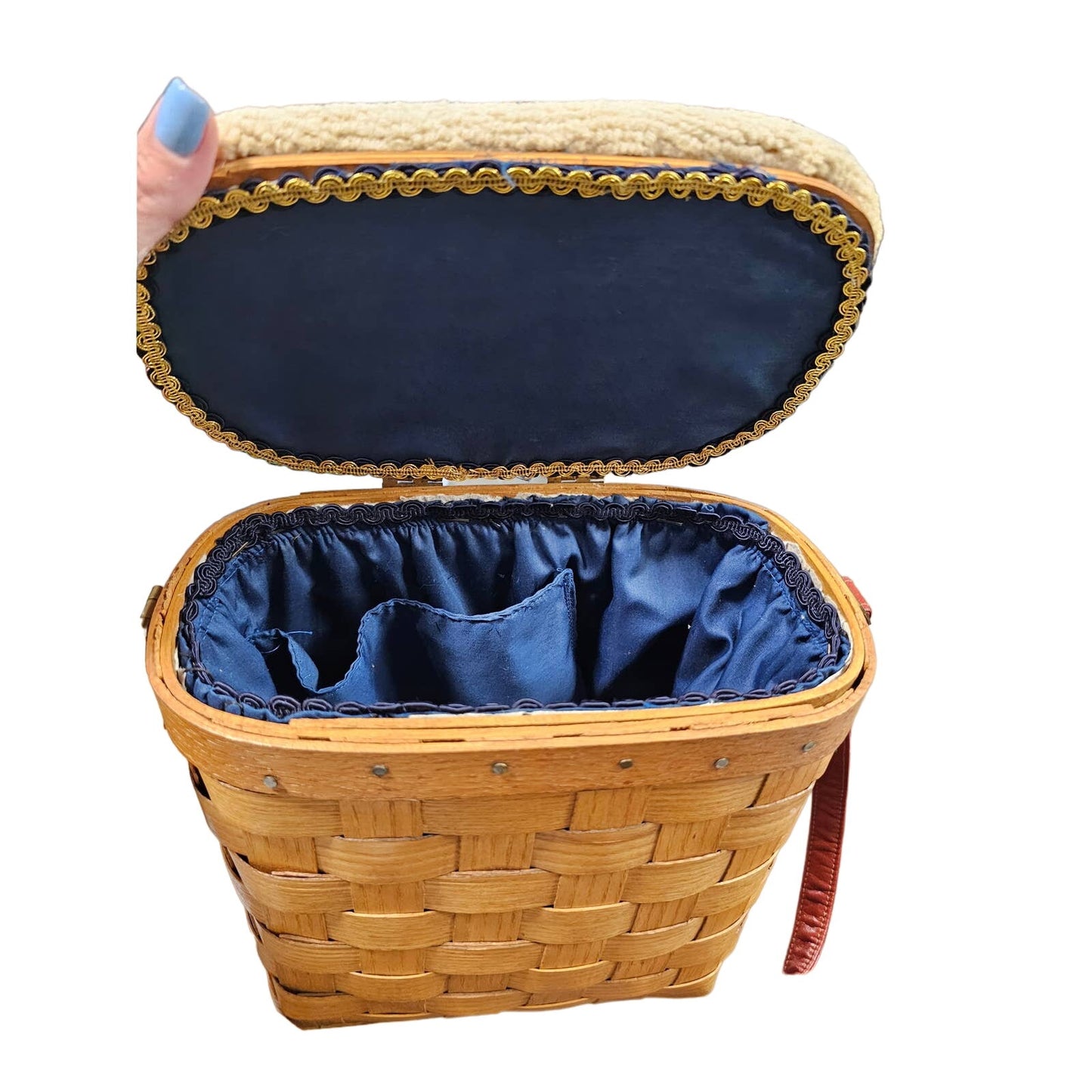 Vintage Cardinal Putney Basket For The Bird Lover