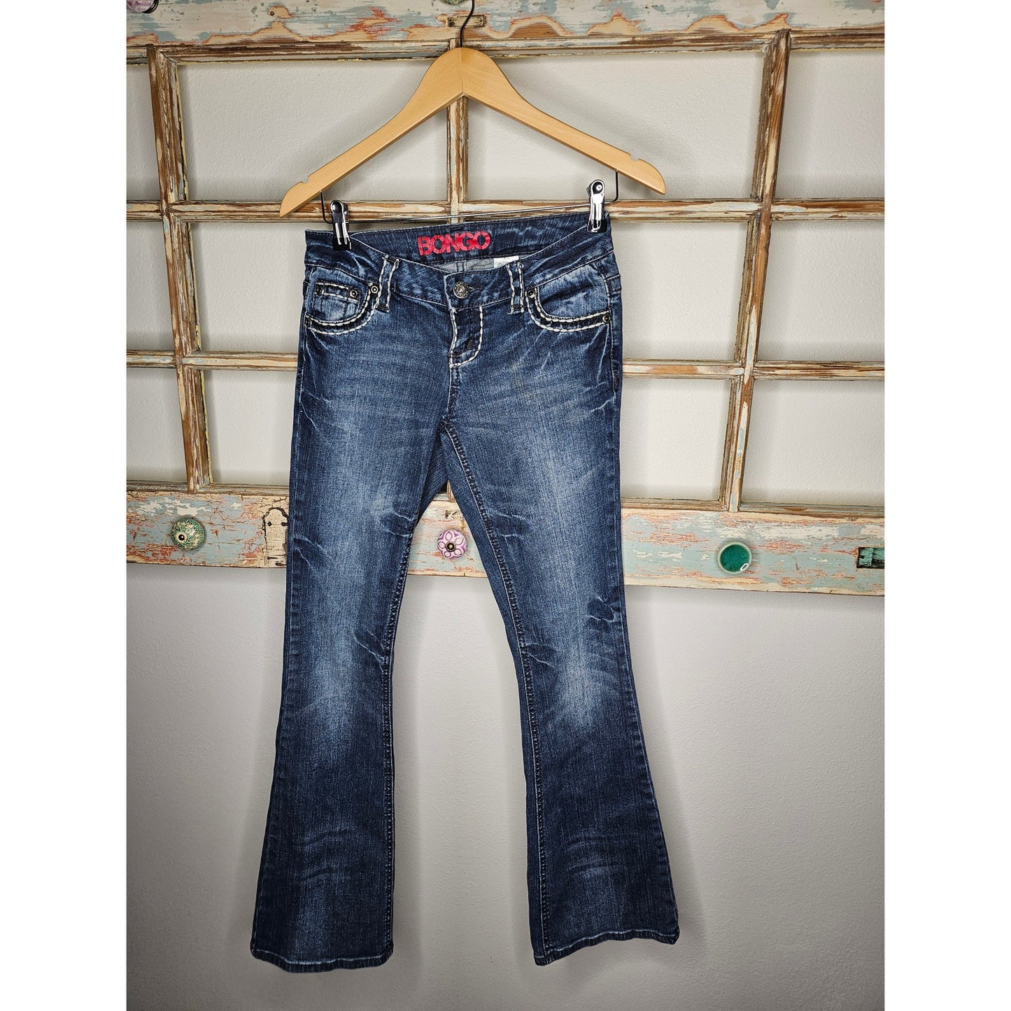Vintage Bongo Low Rise Medium Wash Jeans Ladies Size 5