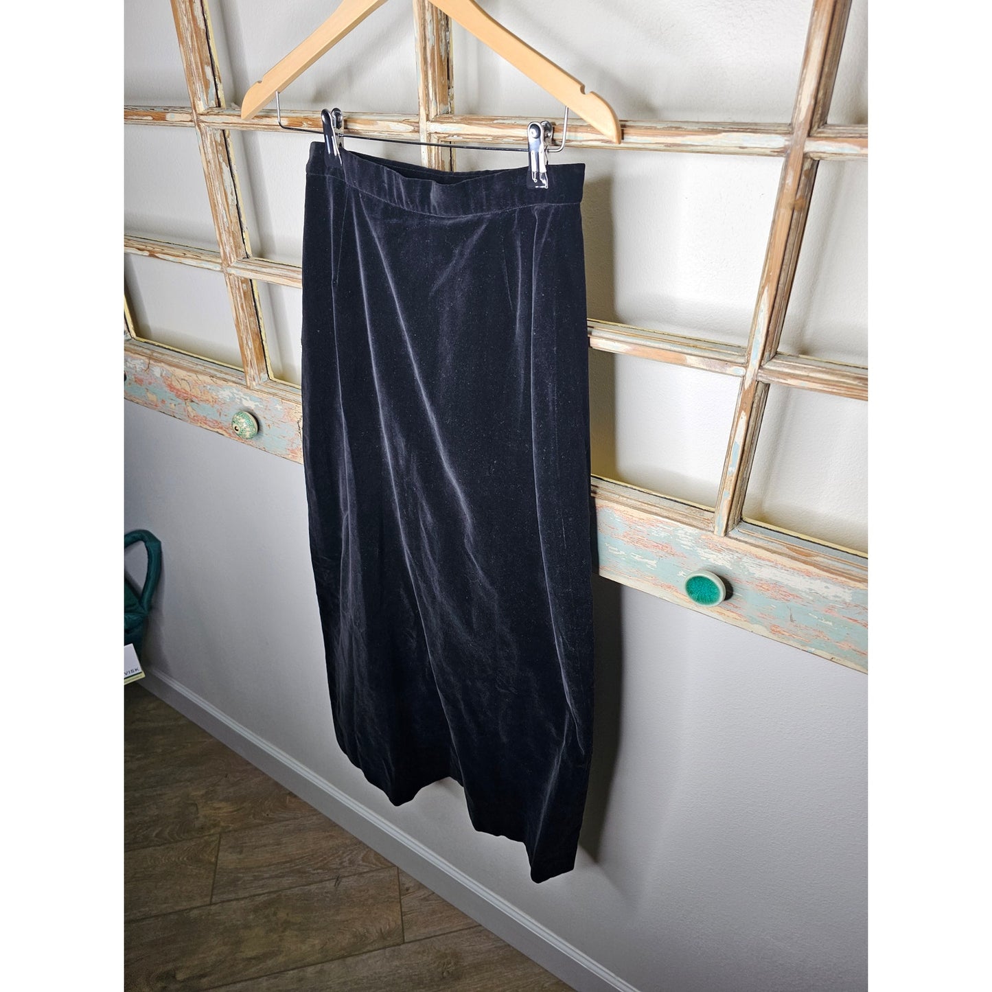 Vintage Prestige Of Boston Straight Velour Midi Skirt ladies size 10
