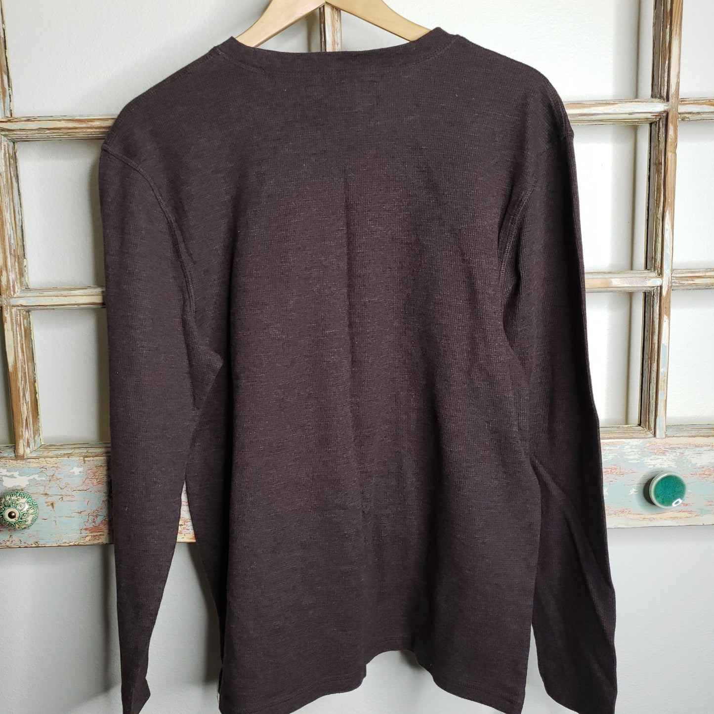 Lucky Brand Thermal shirt Men's brown long sleeve size XL