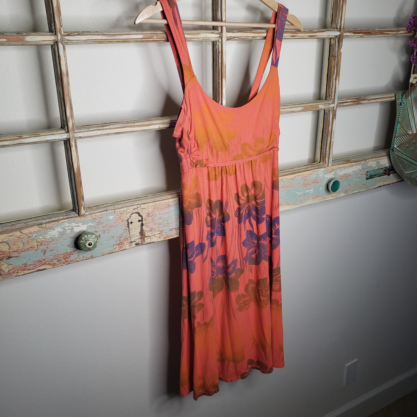 Fresh Produce ladies Hawaiian print mini dress size small