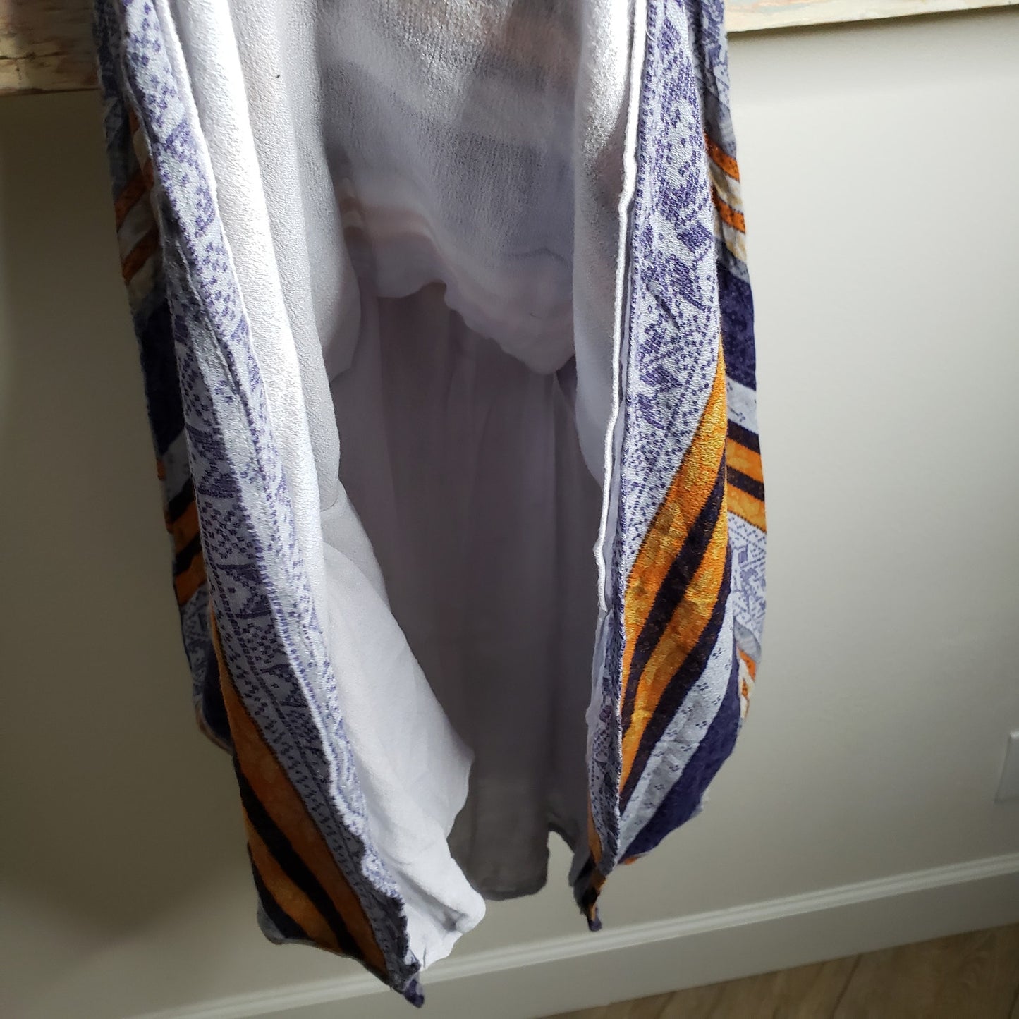 Sam & Lavi Dundee Striped printed maxi skirt size small