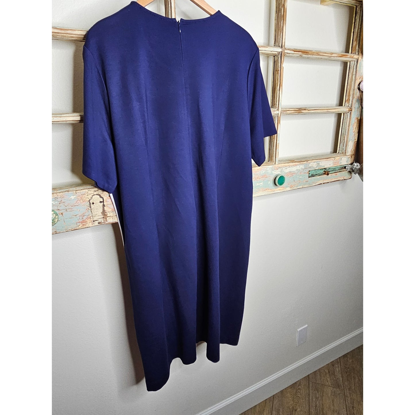 NWT Joan Vass Colorblock Sporty Dress Ladies size 3X