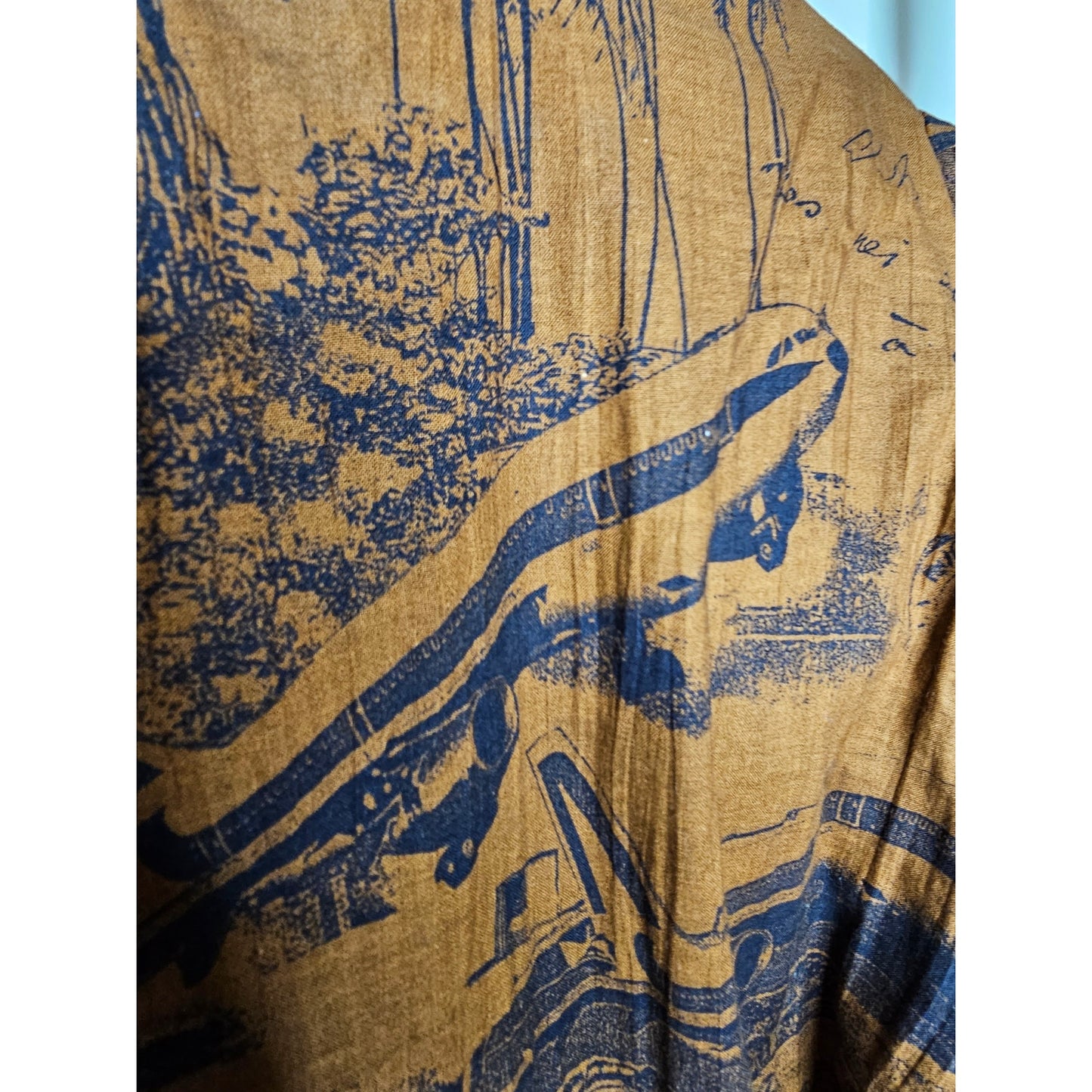 Vintage Cotton Aviation Double breasted blazer with pockets size 8