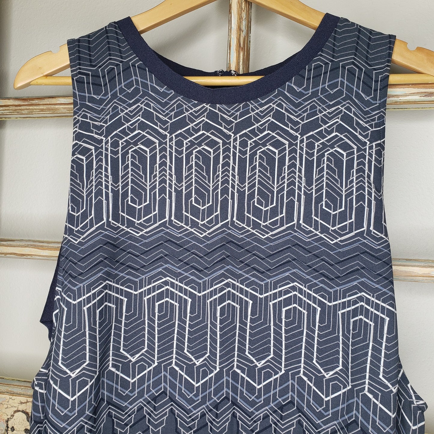 Trouve Geometric Cutout Dress ladies