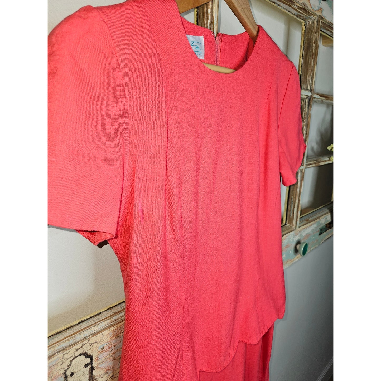 Santa Fe Jim Tremblay Linen Dress Ladies size 10