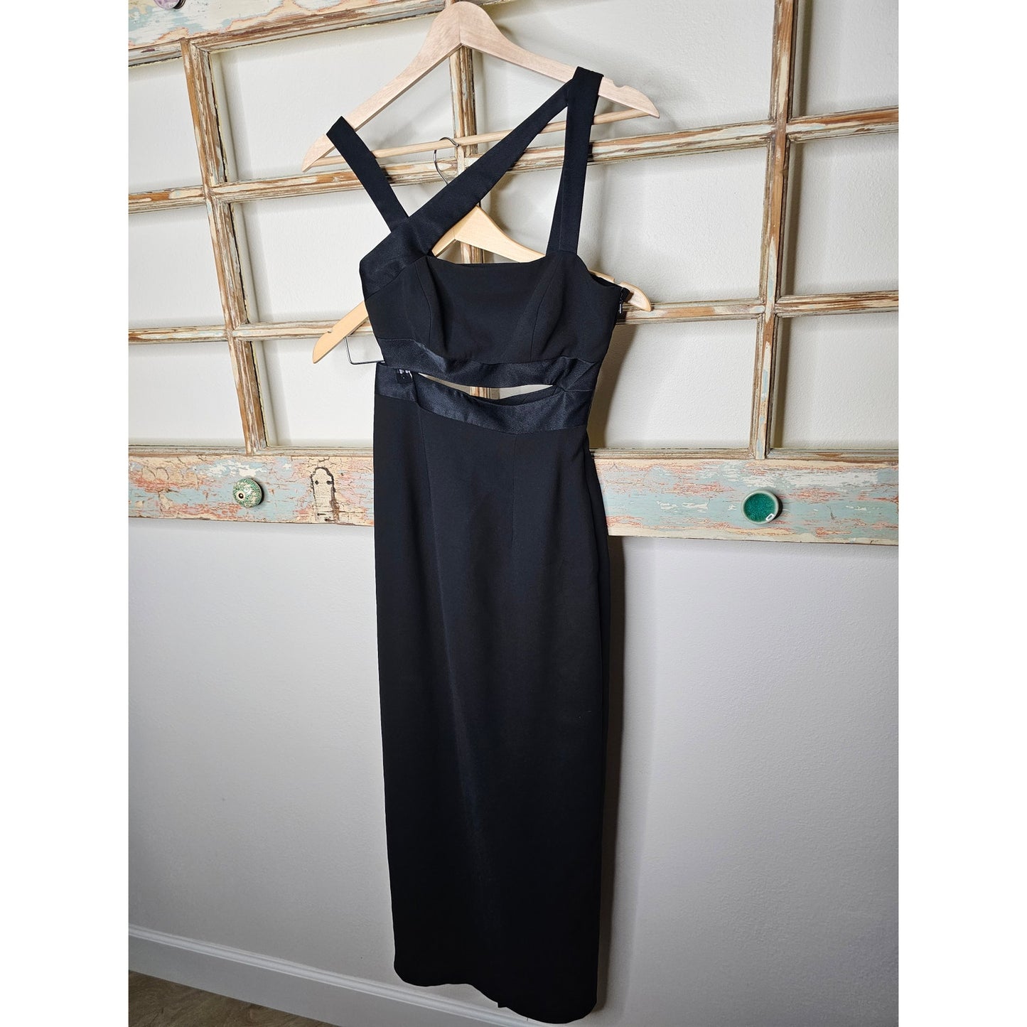 Vintage Cache Little Black Dress Ladies size 2