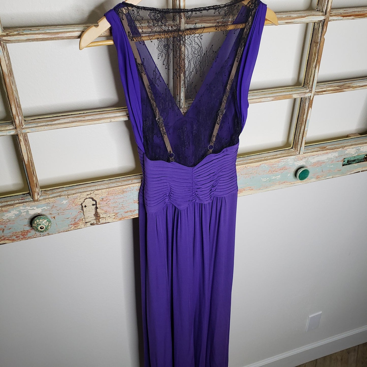 Vintage BCBG Maxazria Purple LIZ Dress Ladies size XXS NWT