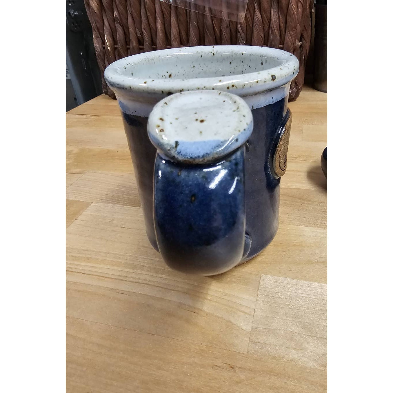 Studio Pottery Two Mugs perfect for Coffee or Tea for Queen & Grouch