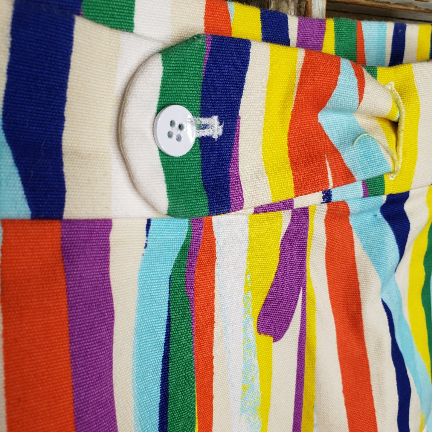 Kate Spade Saturday Rainbow Strokes ladies size 10 Mini Skirt