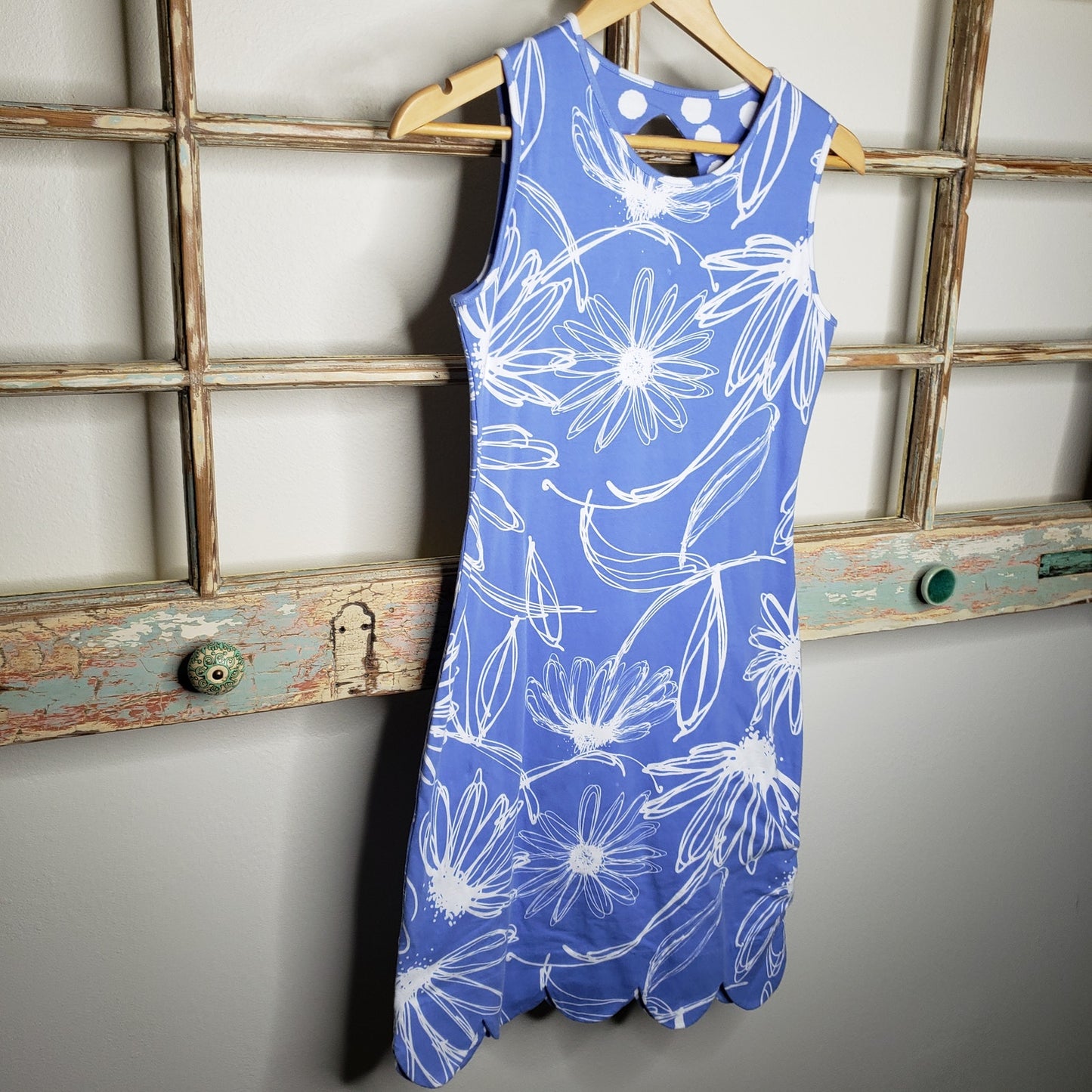 Three Friends NWT ladies reversible shift dress size XS