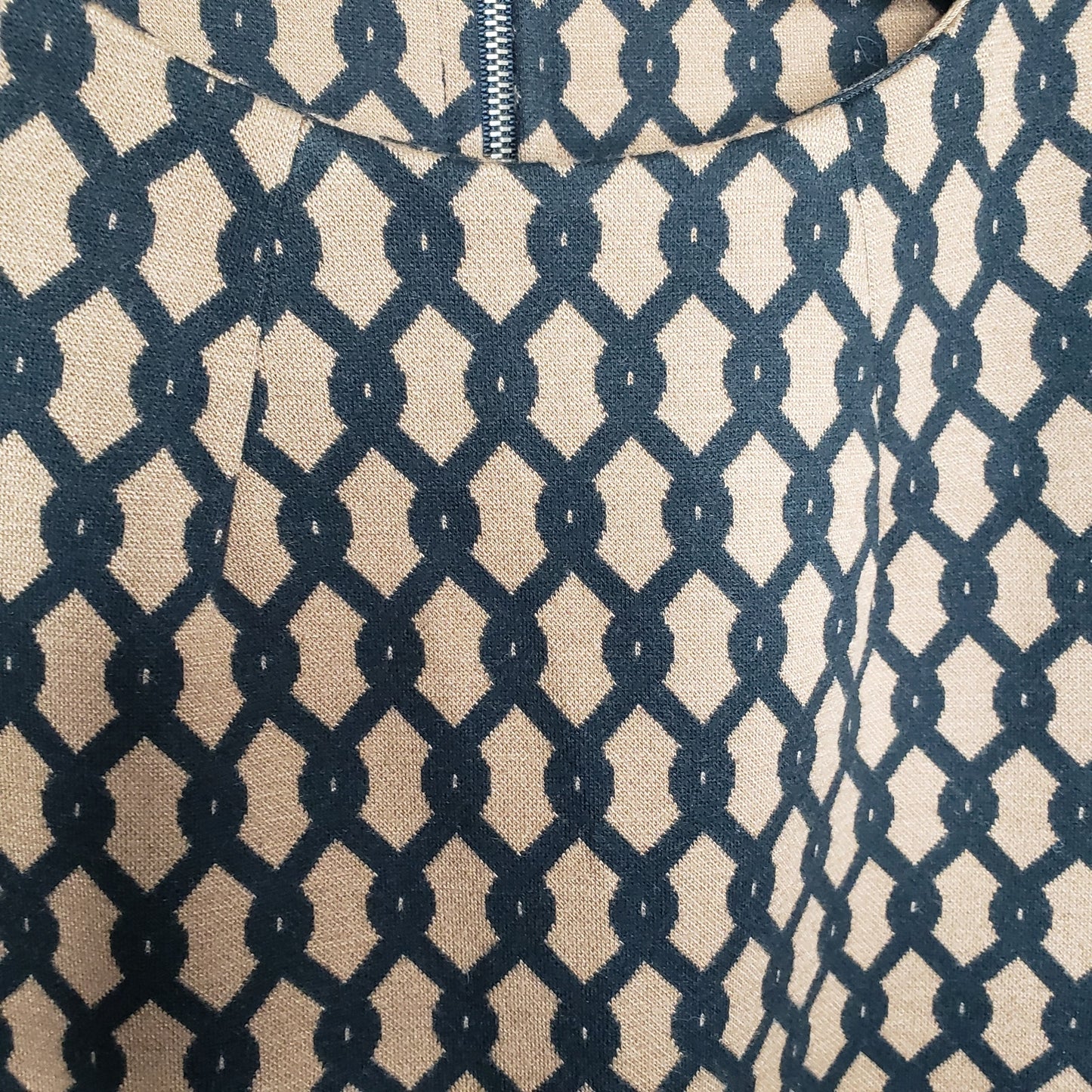 Vivienne Tam Coco Geometric chain print dress in ladies size 4