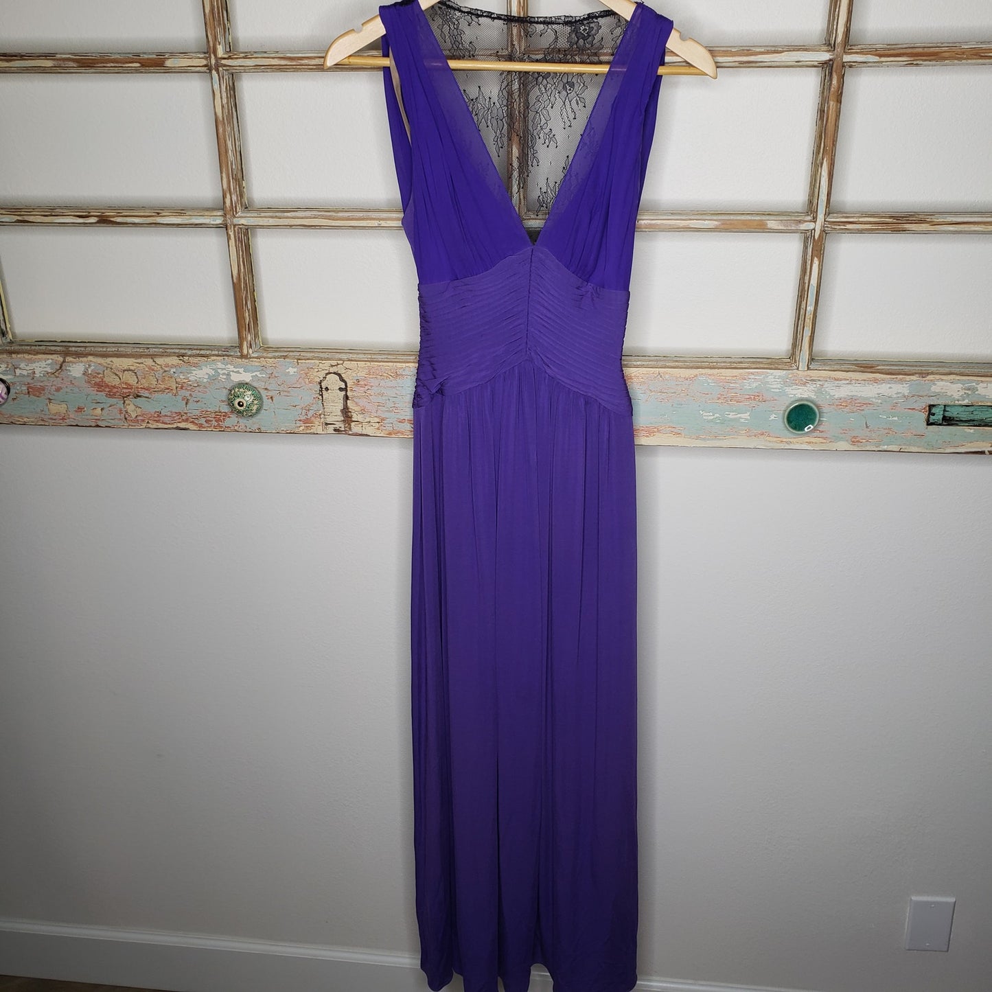 Vintage BCBG Maxazria Purple LIZ Dress Ladies size XXS NWT