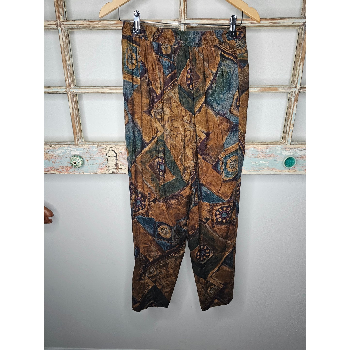 Vintage Synari Abstract Pants Ladies size Medium