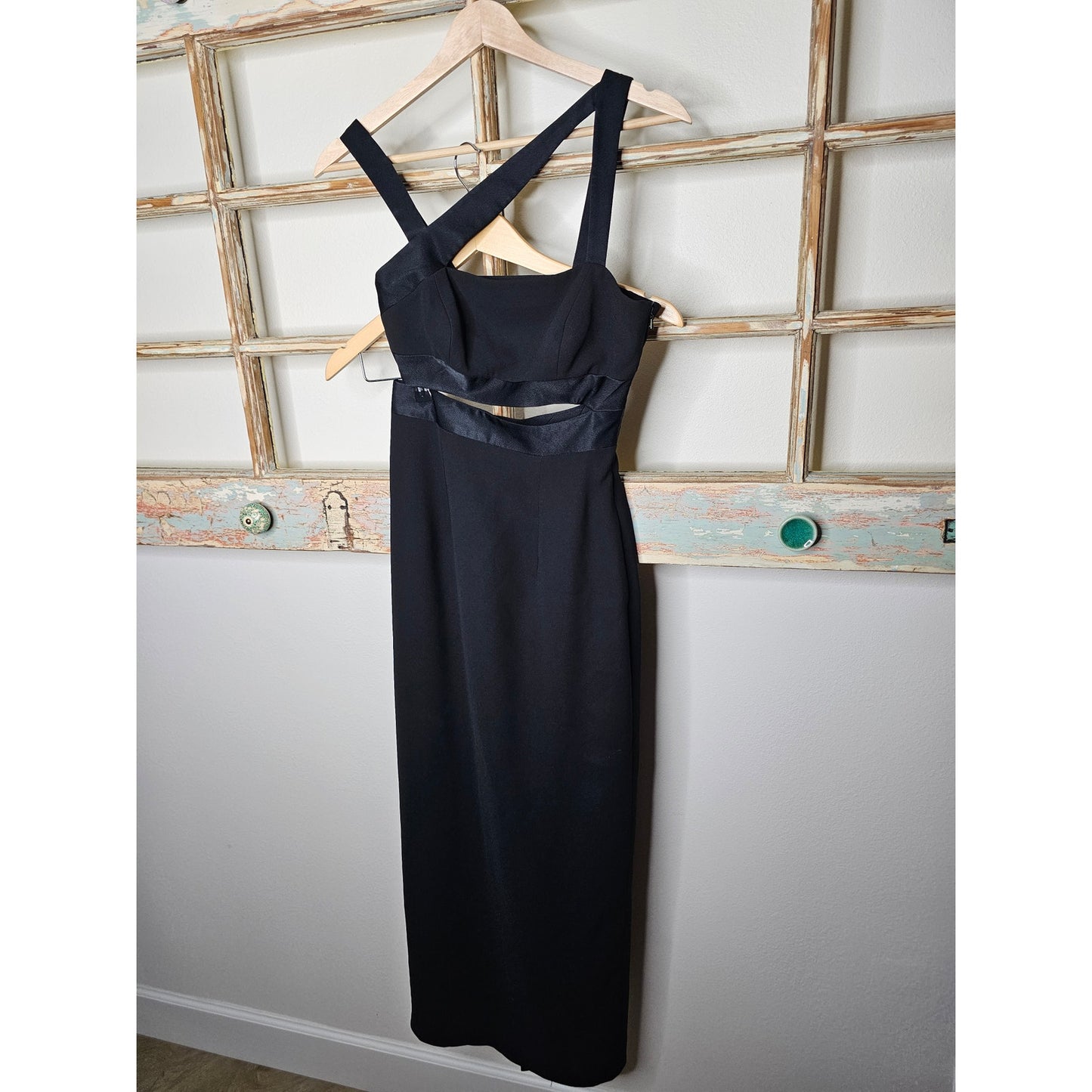 Vintage Cache Little Black Dress Ladies size 2