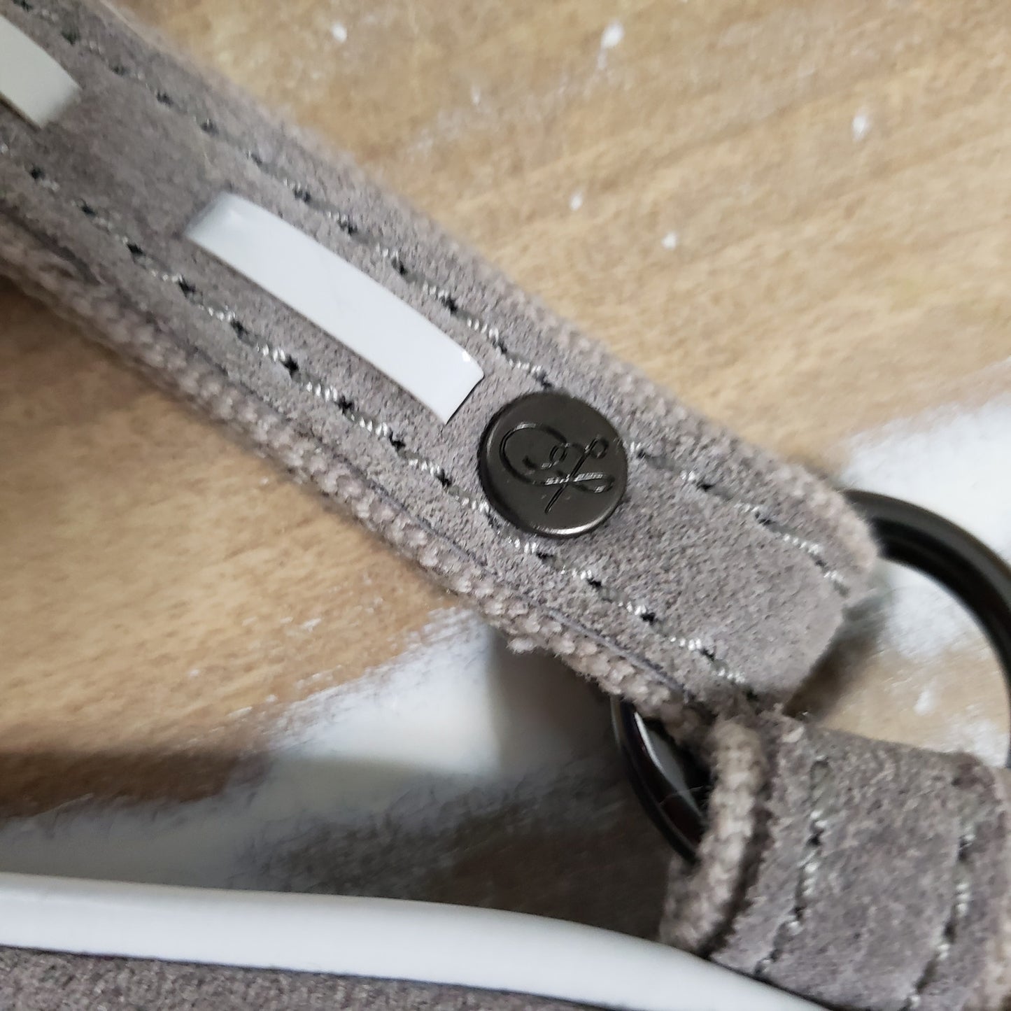 Proenza Schouler For Target Grey Suede Wristlet