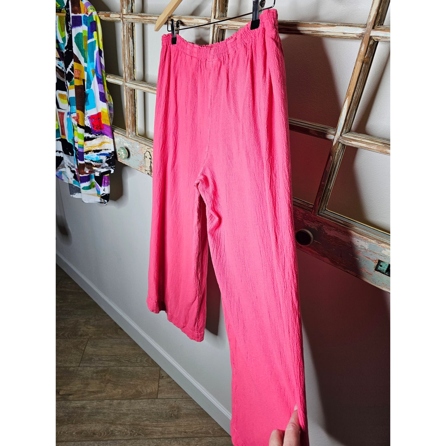 Cottonways Gauze Wrap Style Red pants size OSFM