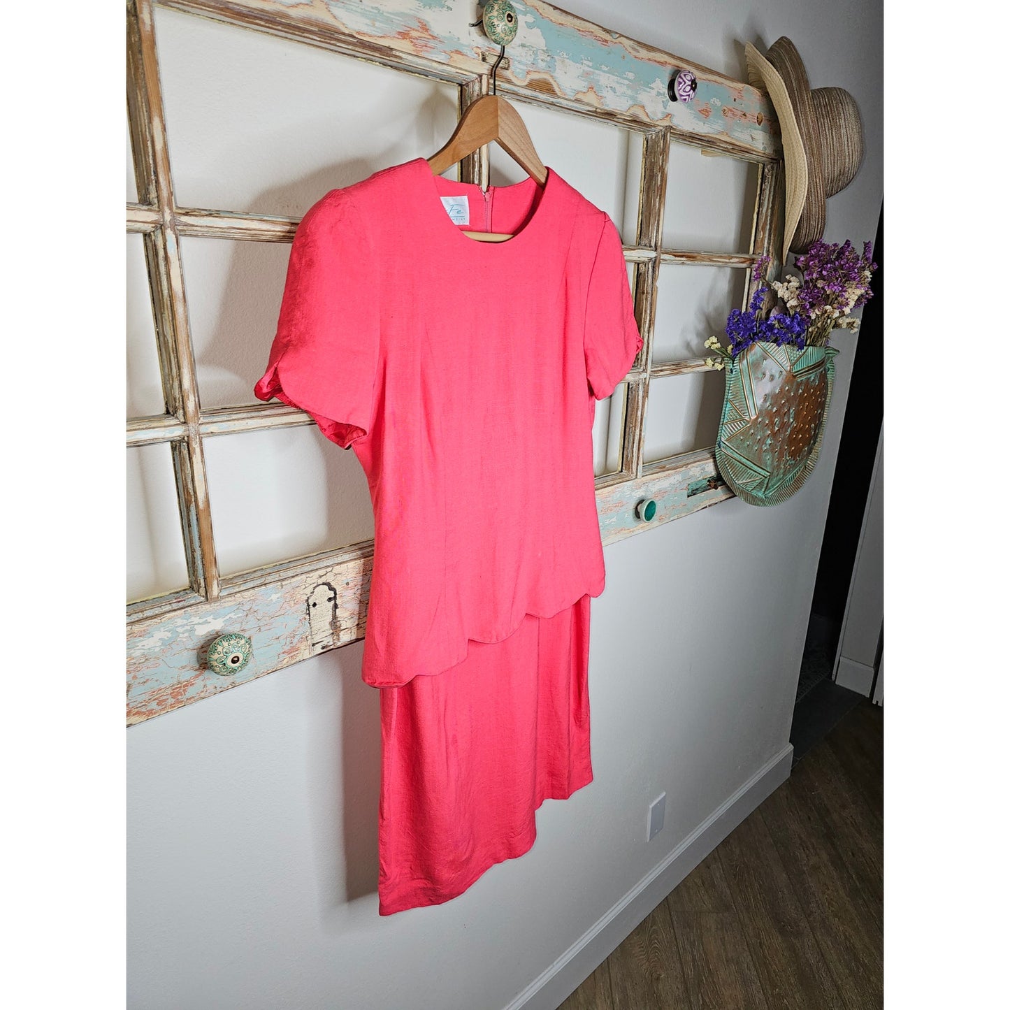 Santa Fe Jim Tremblay Linen Dress Ladies size 10