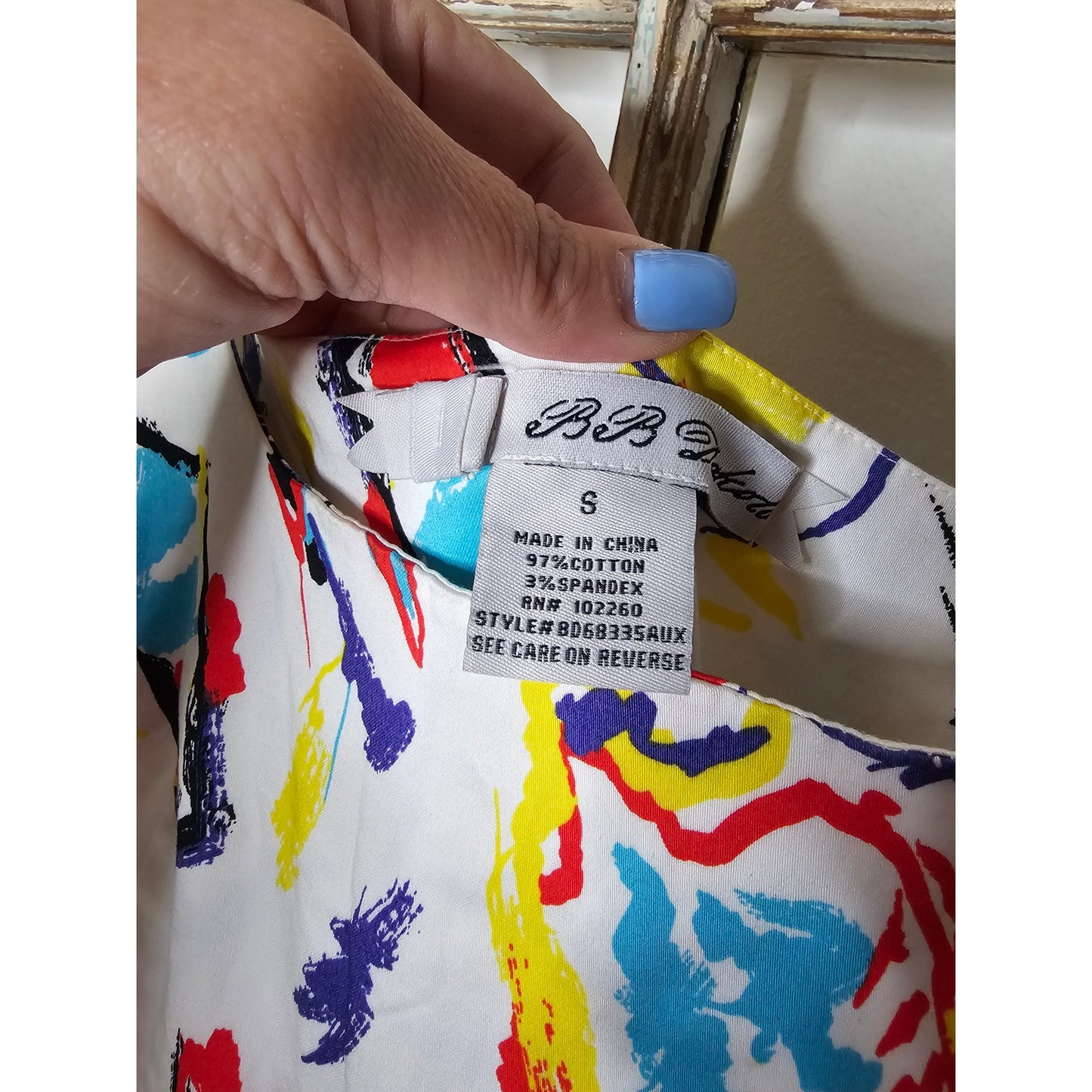 Retro BB Dakota Flirty mini-Dress Ladies size Small