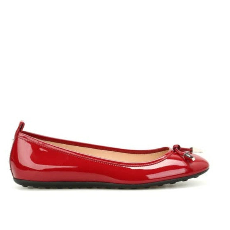 Tod's Studded Patent Leather Ballerinas ladies size 6.5